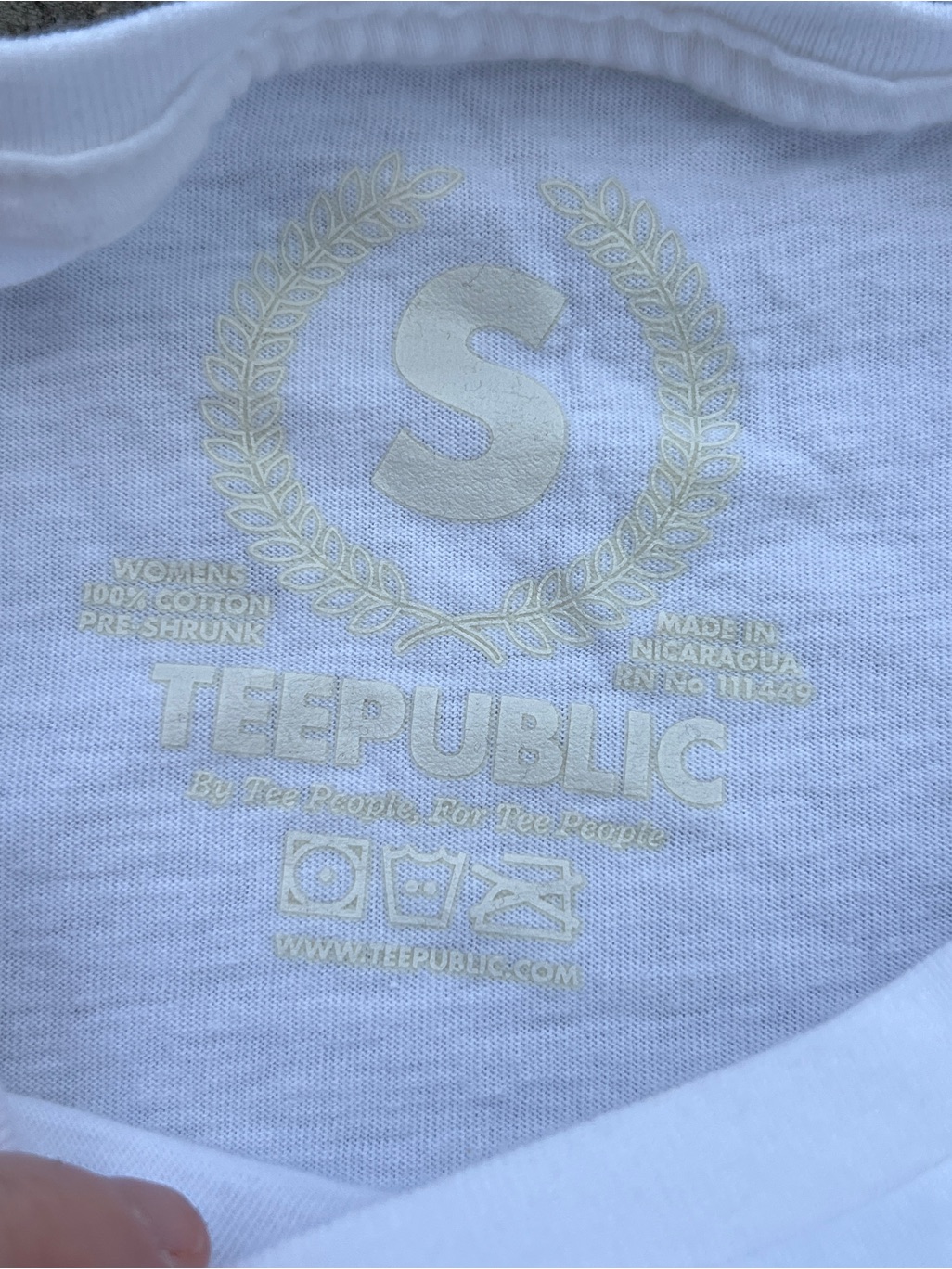 Teepublic: Overwatch Dva Cotton Graphic Tee. Women’s Size Small. — image 7 of 7